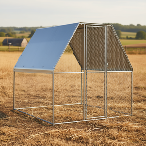 Jaula para Pollos de Acero Galvanizado 6x4x5 pies, Alta Rigidez, Uso en Exteriores - Product Image 2