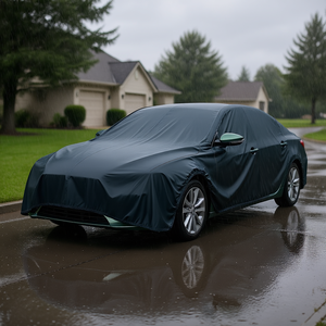 Housse de voiture universelle imperméable pour berline 191-199 pouces en tissu Oxford finition mate protection extérieure - Product Image 2