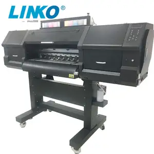 Linko fabrika doğrudan ticari dtf yazıcı yüksek kalite i3200 4 baskı kafaları endüstriyel dijital mürekkep püskürtmeli için 8 renkler dtf yazıcı