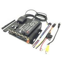 Enregistreur vidéo mobile (MDVR) multilingue avec surveillance à distance, AHD 1080P, 4G, GPS, carte SD et plateforme CMS V6/7