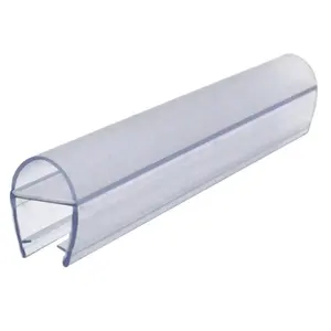Shower accessories rubber seal profiled strip for bathroom glass sliding door