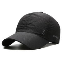 Casquette de course au design original, fine, à séchage rapide, respirante, avec visière en bec de canard, pour homme, idéale pour l'extérieur, la pêche estivale, et comme casquette de baseball.