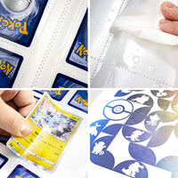 Classeur de cartes à collectionner avec logo personnalisé Poches en PU étanche Albums de collection pour MTG TCG Jeu de sport Cartes Pokémon Produits de classement