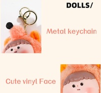 Prix de gros d'usine, boîte à surprises en peluche de zoo, sac pendentif, poupée en vinyle rembourrée de coton PP pour enfants