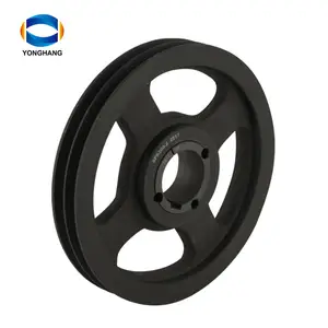 High Quality Cast Iron taper bore pully and SPA SPB SPC SPD V belt pulley synchronous belts and pulleys