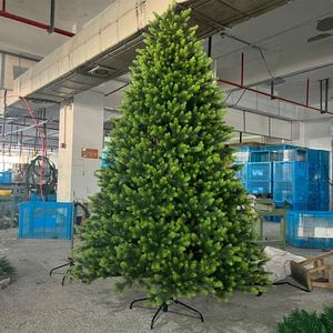 Nuevo Modelo 2024 Árbol de Navidad de <span class=keywords><strong>Abeto</strong></span> <span class=keywords><strong>Canadiense</strong></span> y Pino Noble Totalmente de PE Luminoso de Alta Gama Ecológico para Decoraciones Navideñas del Hogar - Product Image 1