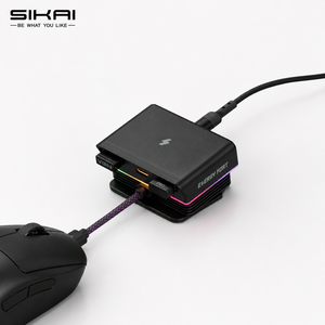 Station de charge magnétique SIKAI RGB pour souris sans fil Logitech G <span class=keywords><strong>Pro</strong></span> X 2 G <span class=keywords><strong>Pro</strong></span>, support de charge Type-C, accessoires de chargeur de souris - Product Image 1