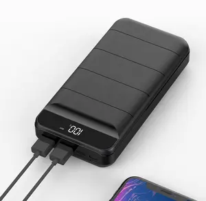 高容量 30000mah移动电源银行热销欧美高品质双泌乳powerbank 30000mah