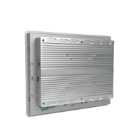 Pabrik murah 12.1 inci Industri Panel datar Pc depan semua dalam satu desktop komputer Panel Pc Industri