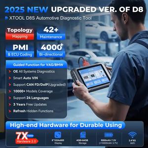 <strong>USA</strong> Warehouse D8S Professional Automotive Obd2 Scanner Diagnostic Tool Ecm Programming Key Fob <strong>Programmer</strong> for All Keys Lost - Product Image 3