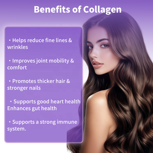 ผงคอลลาเจนเปปไทด์หลายชนิดผสมไบโอติน วิตามินซี และกรดไฮยาลูโรนิก ช่วยบำรุงสุขภาพผิว ขายดี - Product Image 2