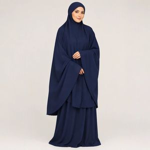 Set da Preghiera Lamia 3 in 1 Crinkle Airflow Mukena per Donne, Taglio Laser, Vestibilità Jumbo - Product Image 2