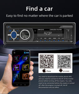 Topnavi versión actualizada de alta potencia 7 colores botón que cambia la radio del <span class=keywords><strong>coche</strong></span> 1 DIN <span class=keywords><strong>coche</strong></span> reproductor de MP3 Audio Estéreo unidad principal <span class=keywords><strong>Coche</strong></span> - Product Image 3