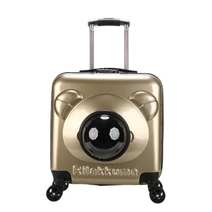 Customize Pet Carrier Fashion Rolling Carrier <b>Dog</b> <b>Carry</b> <b>Backpack</b> Cat Travel Bag Trolley Pet Carrier - Product Image 4
