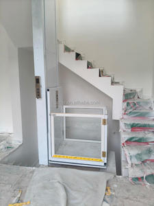Elevador Eléctrico Hidráulico Económico para Personas y Carga, Elevador Pequeño para Exteriores, Casa, Hogar, Elevador Doméstico - Product Image 1
