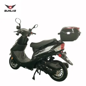 Doble hidráulico CKD scooters de gas 50cc ciclomotores de un solo cilindro de gasolina motocicletas con pedales India