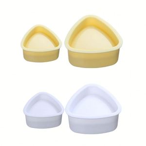 Molde para Onigiri al por Mayor, Kit de 2 Piezas para Hacer Bolas de Arroz, Prensa para Sushi Japonés Triangular, para Comida en Caja, Bento para Niños - Product Image 1