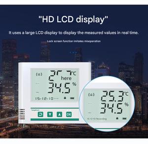 Công nghiệp cấp nhiệt độ và độ ẩm ghi với RS485 Collector modbus truyền thông & mạng sản phẩm - Product Image 5