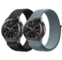 Bracelet de montre léger en nylon respirant et durable pour Samsung Watch4/5 pour Huawei GT3 20/22mm