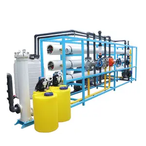 10T mesin pemurni air skala besar sistem penyaring air laut garam osmosis terbalik dari produsen Tiongkok Chunke