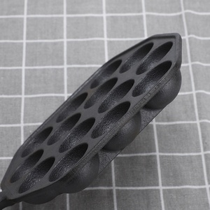 Hot Sale 14 Holes Takoyaki <b>Pan</b> Nonstick Cast Iron Octopus Meat Balls Mold Maker with Detachable <b>Handle</b> for Home Pancake Baking - Product Image 4