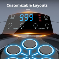 QIDIAN Home – Équipement d'entraînement de boxe intelligent mural en ABS de haute qualité avec fonction musicale – Machine de boxe multifonctionnelle