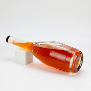 Recyclable Customized Premium Fancy Design Brandy <strong>Champagne</strong> <strong>Bottles</strong> Colored Electroplated Glass Sparkling Wine <strong>Bottle</strong> - Product Image 5