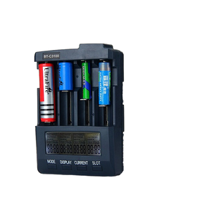 Chargeur de batterie numérique intelligent LCD <span class=keywords><strong>Opus</strong></span> <span class=keywords><strong>BT</strong></span> <span class=keywords><strong>C3100</strong></span> original, compatible avec les batteries Li-ion NiCd NiMh AA AAA, port CA standard américain - Product Image 1