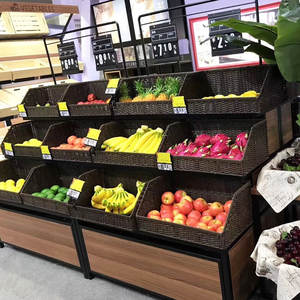 Anzeige Gondel Regal kommerziellen Gemüse Rack Stand für Lebensmittel geschäft - Product Image 6