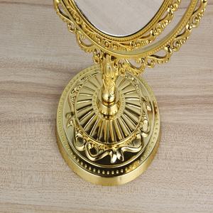 Profesional 2-lado redondo oro elegante diseño de Decoración de mesa de espejo de baño de espejo de maquillaje - Product Image 4