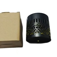 Lampe solaire murale d'extérieur en forme de fleur de mandala, lumière chaude, sept couleurs, en fer forgé – Nouveauté en promotion