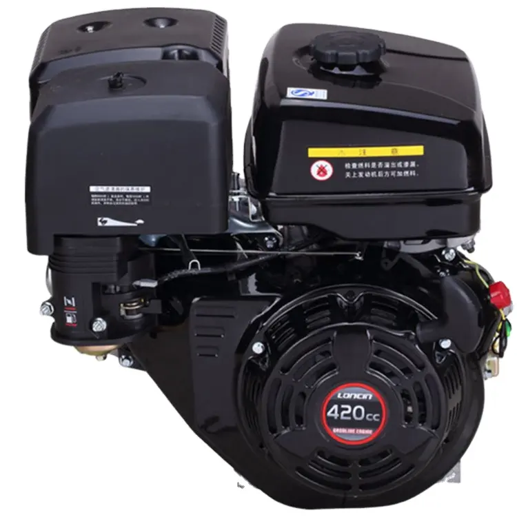 420CC Loncin бензиновый двигатель G200F бензиновый двигатель 15HP 9KW Keyway вал Engine