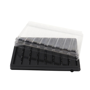 Hot Bán Tùy Chỉnh Dùng Một Lần <span class=keywords><strong>Macaron</strong></span> Hộp Rõ Ràng Khay Nhựa Cookie Và Donut Bao Bì 6 <span class=keywords><strong>Macaron</strong></span> Hộp Vỉ - Product Image 6