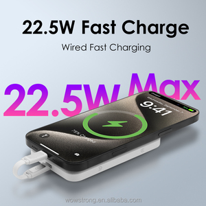 Ý Tưởng Quà Tặng Siêu Mỏng 5000MAh Sạc Điện Thoại Di Động Với Chân Không Chủ & Có Thể Tháo Rời 22.5W Loại C Nhanh Phí Dây Cho Du Lịch Quà Tặng Doanh Nghiệp - Product Image 4