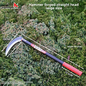 Guadaña <span class=keywords><strong>Profesional</strong></span> de Acero al Manganeso, Diseño de Doble Uso, Totalmente de Acero, para Agricultura, Corte de Césped y Trabajos Agrícolas - Product Image 6