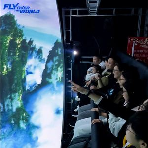 Parc à thème VR, théâtre volant 9D, simulateur de chaise à mouvement en réalité virtuelle - Product Image 1