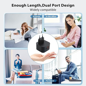 Alta calidad personalizado A + C PD 45W GaN <span class=keywords><strong>cargador</strong></span> Super carga rápida QC3.0 enchufe de la UE teléfono móvil para <span class=keywords><strong>iPhone</strong></span> 16 15 <span class=keywords><strong>14</strong></span> - Product Image 3