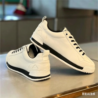 Chaussures de sport tendance pour hommes et femmes, blanches et rouges, pour l'hiver, la marche, le skateboard, de haute qualité, confortables, en caoutchouc et microfibre