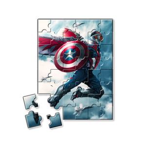 Tazos – <span class=keywords><strong>Puzzle</strong></span> de feuilles lenticulaires 3D, impression 3D, super-héros personnalisé pour enfants - Product Image 2