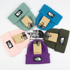 Nuevo Gorro de Punto de Diseño para Niños, Gorro de Punto Estilo <span class=keywords><strong>North</strong></span> <span class=keywords><strong>Face</strong></span> - Product Image 2