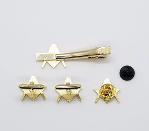 Personnalisé <span class=keywords><strong>franc</strong></span>-<span class=keywords><strong>maçon</strong></span> <span class=keywords><strong>pince</strong></span> à <span class=keywords><strong>cravate</strong></span> boutons de manchette accessoires maçonniques épinglette ensemble en acier inoxydable 316l maçonnique bijoux costume hommes cadeau - Product Image 3