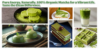 Fairir Private Label Supply - Matcha Cérémonial Biologique Premium, Récolte Fraîche pour Boissons au Thé, Emballage Personnalisé