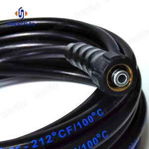 Tuyau <span class=keywords><strong>flexible</strong></span> haute pression pour nettoyeur haute pression <span class=keywords><strong>3</strong></span>/16\" 1/4\" 5/16\" 3000 psi sur enrouleur 40 mètres 250 bar <span class=keywords><strong>3</strong></span>/<span class=keywords><strong>8</strong></span> rouleau 6000 psi - Product Image 4