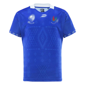 ชุดฟุตบอลทีมชายคุณภาพสูงแบบกำหนดเอง 25-26 เสื้อแขนสั้น ชุดกีฬาฟุตบอล แห้งเร็ว ระบายอากาศได้ดี เสื้อฟุตบอลแบบกำหนดเอง - Product Image 1