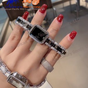 Hot Sale Premium Women's Quartz Watch Light Luxury <b>Square</b> Dial 32mm Alloy Case Retro Glass Antique Business Versatile 20mm Band - Product Image 3