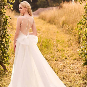 Robe De Mariée Avec Train Détachable Robe De Mariage Élégante Sirene Africaine Avec <span class=keywords><strong>Perle</strong></span> Robe Mariage - Product Image 3