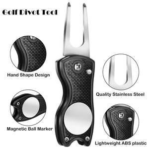 Kit de Limpieza de Palos de Golf Personalizado, Bolsa de Accesorios Esenciales para Golfistas, Herramientas para Principiantes, Cepillo de Limpieza, Marcador, Herramienta para Reparar Divots - Product Image 6