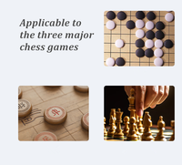 SE170029 échecs anglais chinois Go horloge d'échecs minuterie horloge d'échecs multifonction