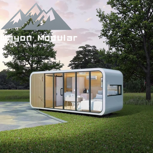 Maison préfabriquée mobile Wayon Space Capsule pour glamping de luxe et complexes hôteliers en plein air - Product Image 1