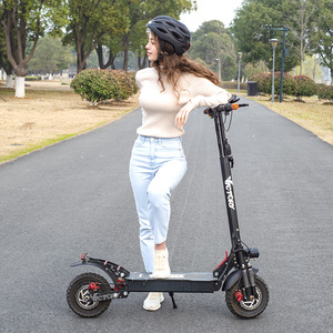Patinete eléctrico para adulto, <span class=keywords><strong>Scooter</strong></span> de 10 pulgadas, 2 ruedas, doble Motor, buena calidad - Product Image 4